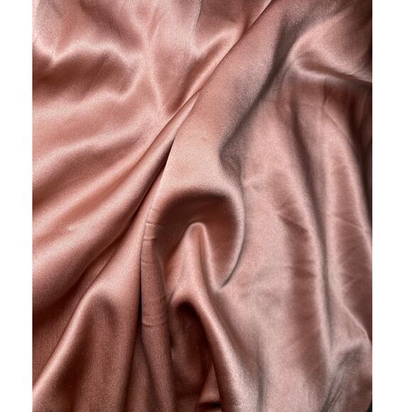 Eileen Fisher Silk Georgette Crepe Tank Top - Pink Rose size S - Picture 6 of 9